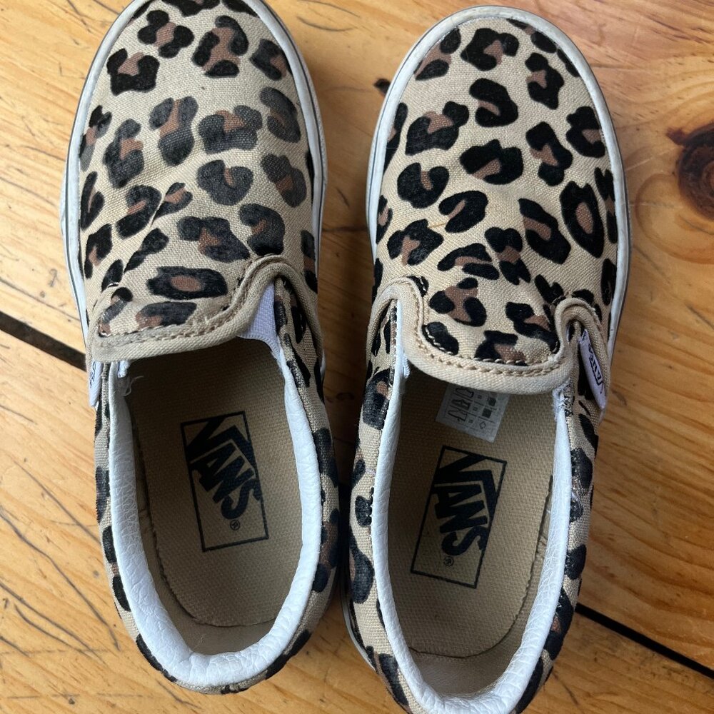 Vans Kids Slip-On Sneakers Size 12